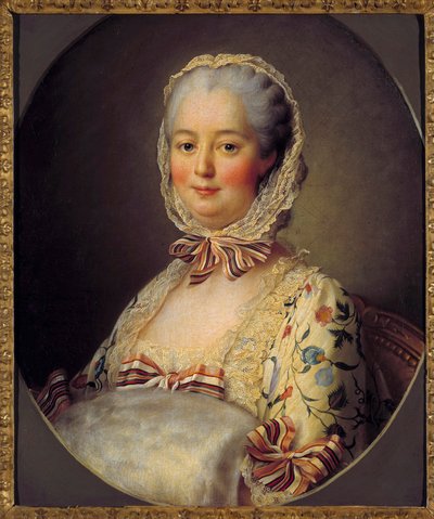 Jeanne Antoinette Poisson, Pompadour márkiné (Madame de Pompadour néven ismert) portréja alkotó: Francois Hubert Drouais