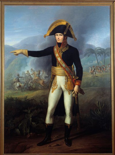 Charles Leclerc tábornok portréja (1772-1802) Francois Joseph Kinson (1771-1839) festménye 19. századi Malmaison, musee du chateau alkotó: Francois Josephe Kinson