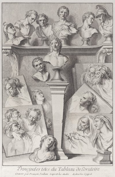 Fej az Ecce Homo után, 1720-78. alkotó: Francois Joullain