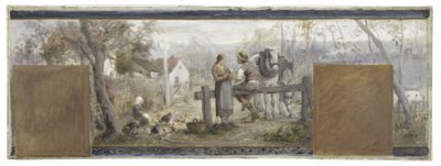 A pantini városháza vázlata: Les fiançailles alkotó: Francois Lafon