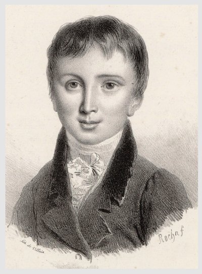 Liszt Ferenc 11 évesen, c. 1822. alkotó: Francois Le Villain