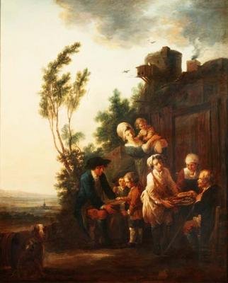 A házaló alkotó: Francois Louis Joseph Watteau
