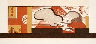 Grafikus illusztráció: Prometheus Enchained by Aischylus, pub. 1941 (sablonnyomat) alkotó: Francois Louis Schmied