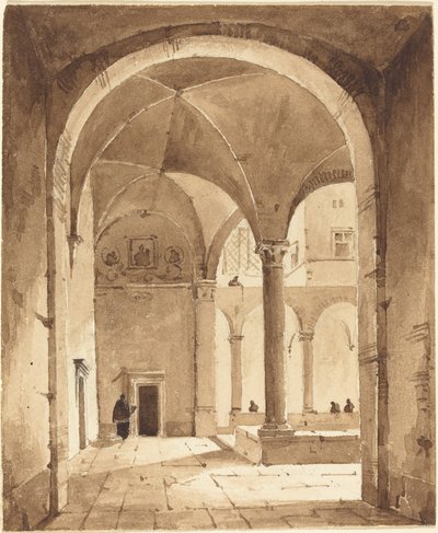 Egy kolostor alkotó: Francois-Marius Granet