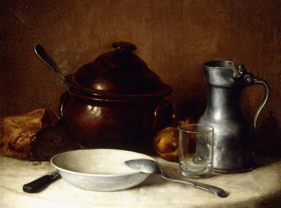 Étkezés előtt; Az étkezés előtt alkotó: Jean Francois Millet