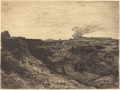 Montmartre melletti kőbánya alkotó: Francois Nicolas Chifflart