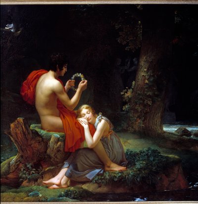 Daphne és Chloe. Franకోois Gerrard festménye (10-6) alkotó: Baron François Pascal Simon Gérard