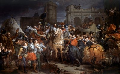 IV. Henrik (1553-1610) főbeszéde Párizsban, 1594. március 22. Francois Gerard (1770-1837) festménye alkotó: Baron François Pascal Simon Gérard