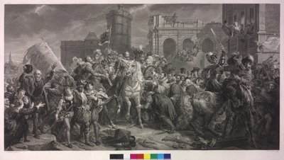 IV. Henrik francia király Párizsban 22-én. március 1594. alkotó: Francois Pascal Simon Baron Gerard
