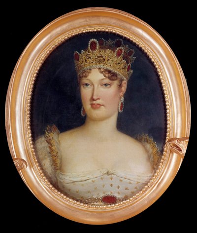 Marie-Louise (Habsburg Lotaringiai Marie Louise) éremportréja alkotó: Baron François Pascal Simon Gérard