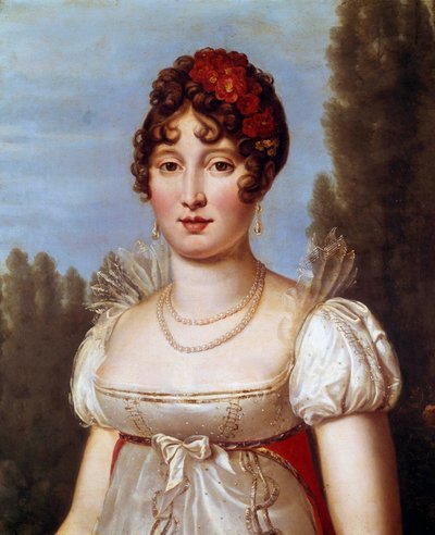 Caroline Murat (1782-1839) portréja, nee Bonaparte Francois Gerard (1770-1837) festménye, 19. század Párizs, Musee Marmottan alkotó: Baron François Pascal Simon Gérard