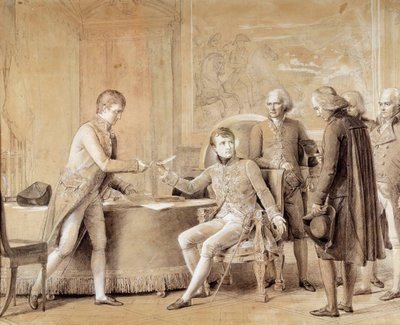Az első konzul július 15-én aláírta a konkordátumot Franciaország és a Saint Siege között alkotó: Baron François Pascal Simon Gérard