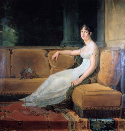 Josephine császárné Malmaisonban, 1801. alkotó: Francois Pascal Simon Gerard