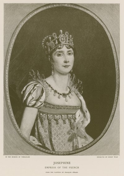Josephine, a franciák császárnője alkotó: Francois Pascal Simon Gerard
