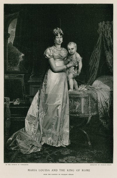 Mária Lujza és Róma királya alkotó: Francois Pascal Simon Gerard