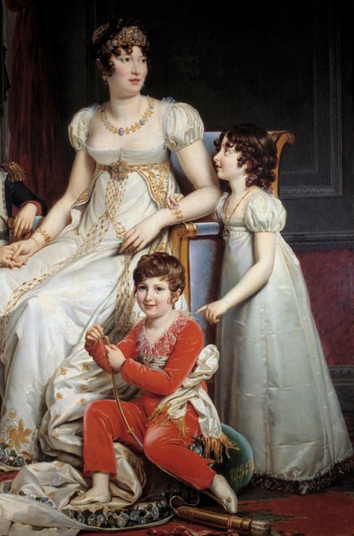 Caroline Bonaparteként ismert Marie-Annonciade portréja alkotó: Francois Pascal Simon Gerard