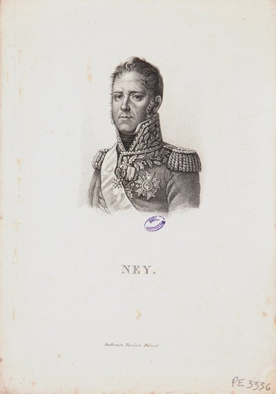 Michel Ney marsall portréja, 1814 alkotó: Francois Pascal Simon Gerard
