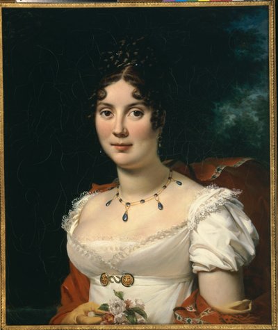 Egy hölgy portréja alkotó: Francois Pascal Simon Gerard