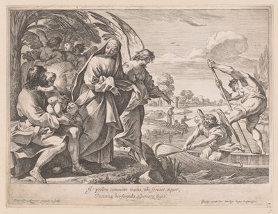 Repülés Egyiptomba J problémabizottság vadis (...) (cím a tárgyon) alkotó: Francois Perrier