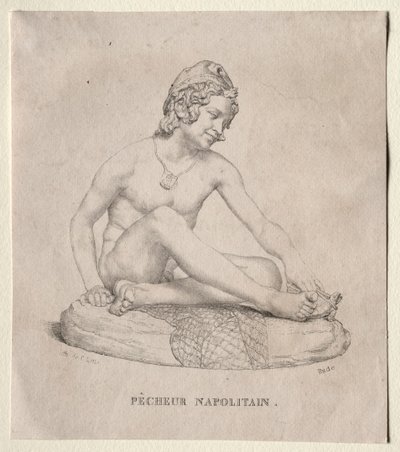 Neopolita halász, 1835. alkotó: Francois Rude