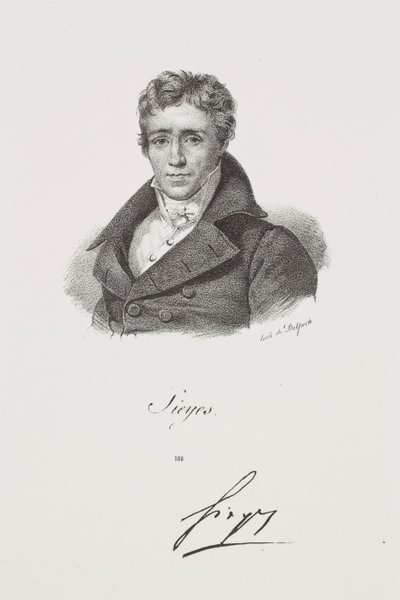 Emmanuel Joseph Sieyès portréja alkotó: Francois Seraphin Delpech