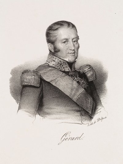 Étienne Maurice Gérard portréja alkotó: Francois Seraphin Delpech
