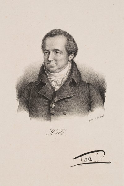 Karl Halle portréja alkotó: Francois Seraphin Delpech