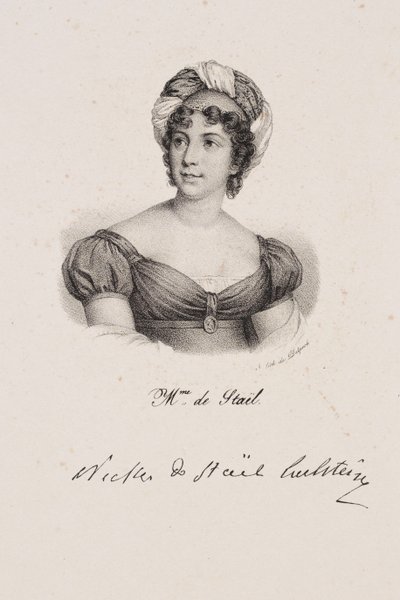 Madame de Staël portréja alkotó: Francois Seraphin Delpech