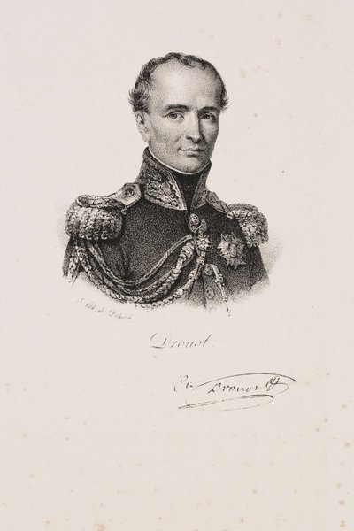 Antoine Drouot tábornok portréja alkotó: Francois Seraphin Delpech