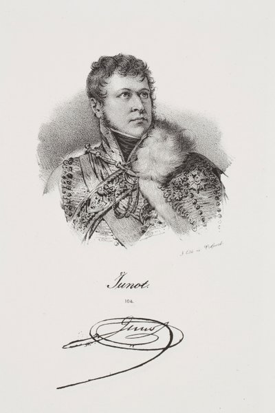Jean-Andoche Junot tábornok portréja alkotó: Francois Seraphin Delpech