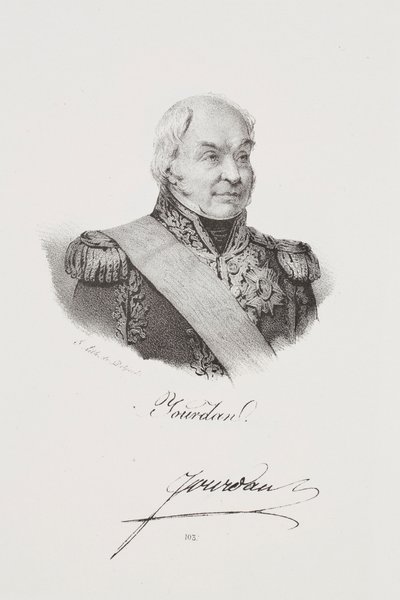 Jean-Baptiste Jourdan marsall portréja alkotó: Francois Seraphin Delpech
