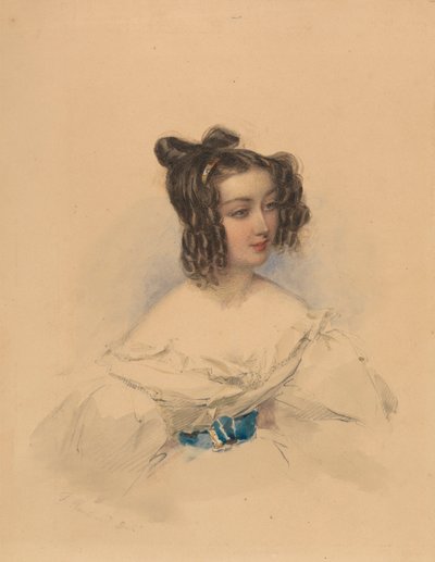 Teresa, Gamba-Guicioli grófnő alkotó: Francois Theodore Rochard