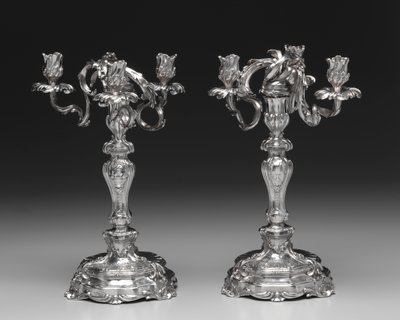 Kandeláber, 1757-1758 alkotó: Francois Thomas Germain