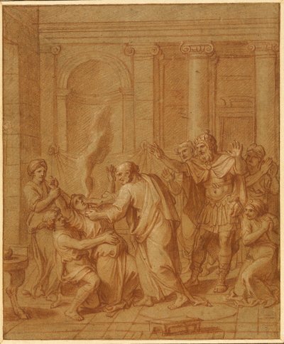 Sapphira halála alkotó: Francois Verdier