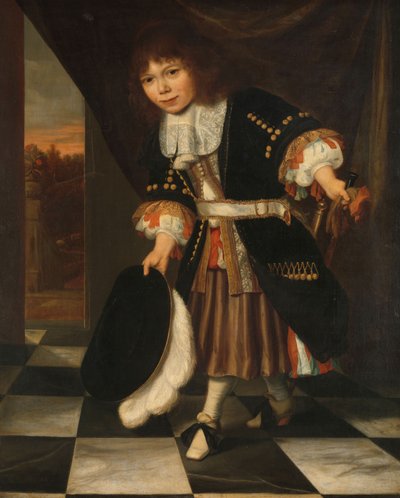 Egy fiú portréja alkotó: Francois Verwilt