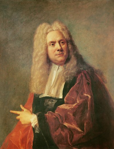 Egy Alderman portréja, feltehetően Jean Hébert alkotó: Jean François de Troy