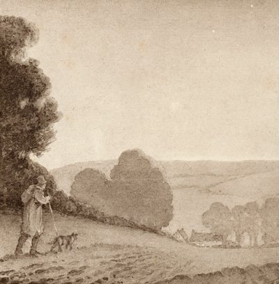 Illusztráció A tudós cigányhoz, Matthew Arnold (színes litó) alkotó: Frank Adams