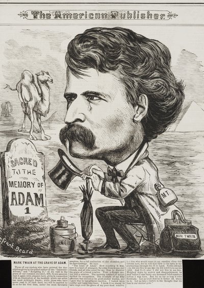 The American Publisher , pub. 1872 (kőnyomat) alkotó: Frank Beard