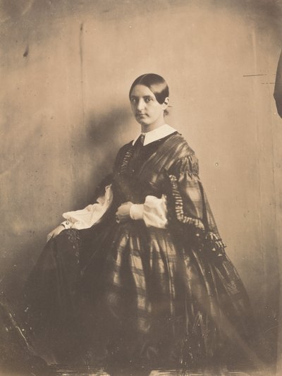 Női portré, c. 1850. alkotó: Frank Chauvassaigne