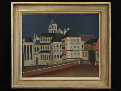 Katedrális, Conques, 1938 körül alkotó: Frank Coombs