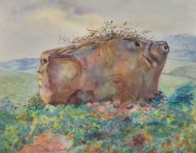 A Fehér Ló Köve alkotó: Frank Cowley