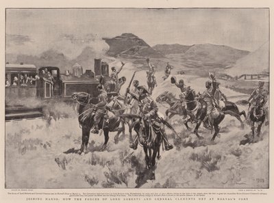 Együtt kezet, hogyan találkoztak Lord Roberts és Clements tábornok erői a Norval