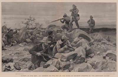Elkapták a hoppon, egy incidens a kopje tetején Belmontnál, amelyet a gránátos gárda támadott meg alkotó: Frank Dadd