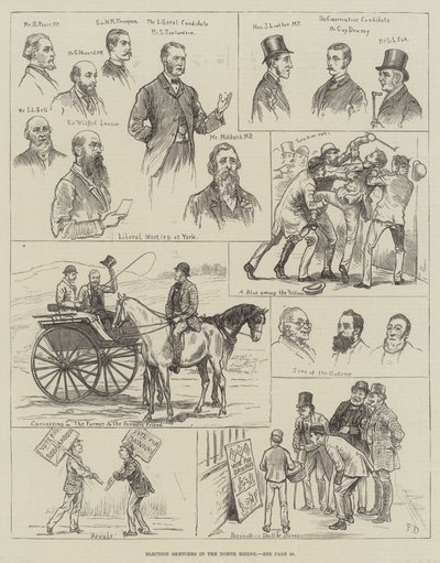 Választási vázlatok az északi lovaglásban alkotó: Frank Dadd