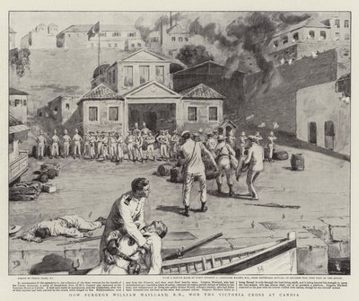 Hogyan nyerte el William Maillard sebész a Victoria Cross-t Candiában alkotó: Frank Dadd