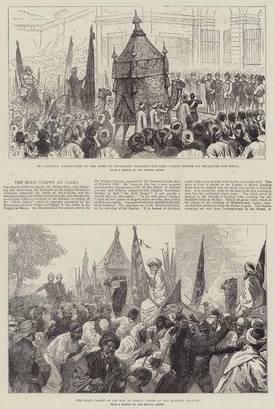 A kairói szent szőnyeg alkotó: Frank Dadd