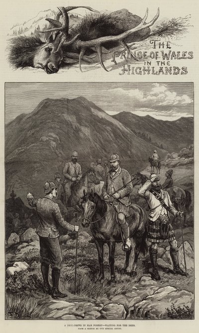 A walesi herceg a Felföldön alkotó: Frank Dadd