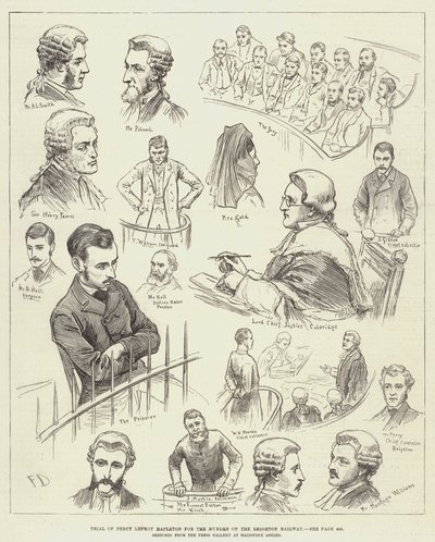 Percy Lefroy Mapleton per a Brighton Railway-n elkövetett gyilkosság miatt alkotó: Frank Dadd