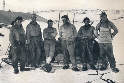 hadnagy Campbells buli az Evans-fokra való visszatéréskor, 1912. november 7., 1913. alkotó: Frank Debenham