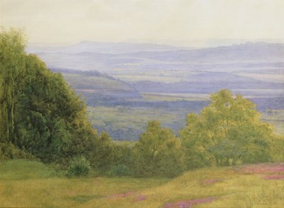 A Kings Ley Greentől Haslemere közelében alkotó: Frank Dicksee